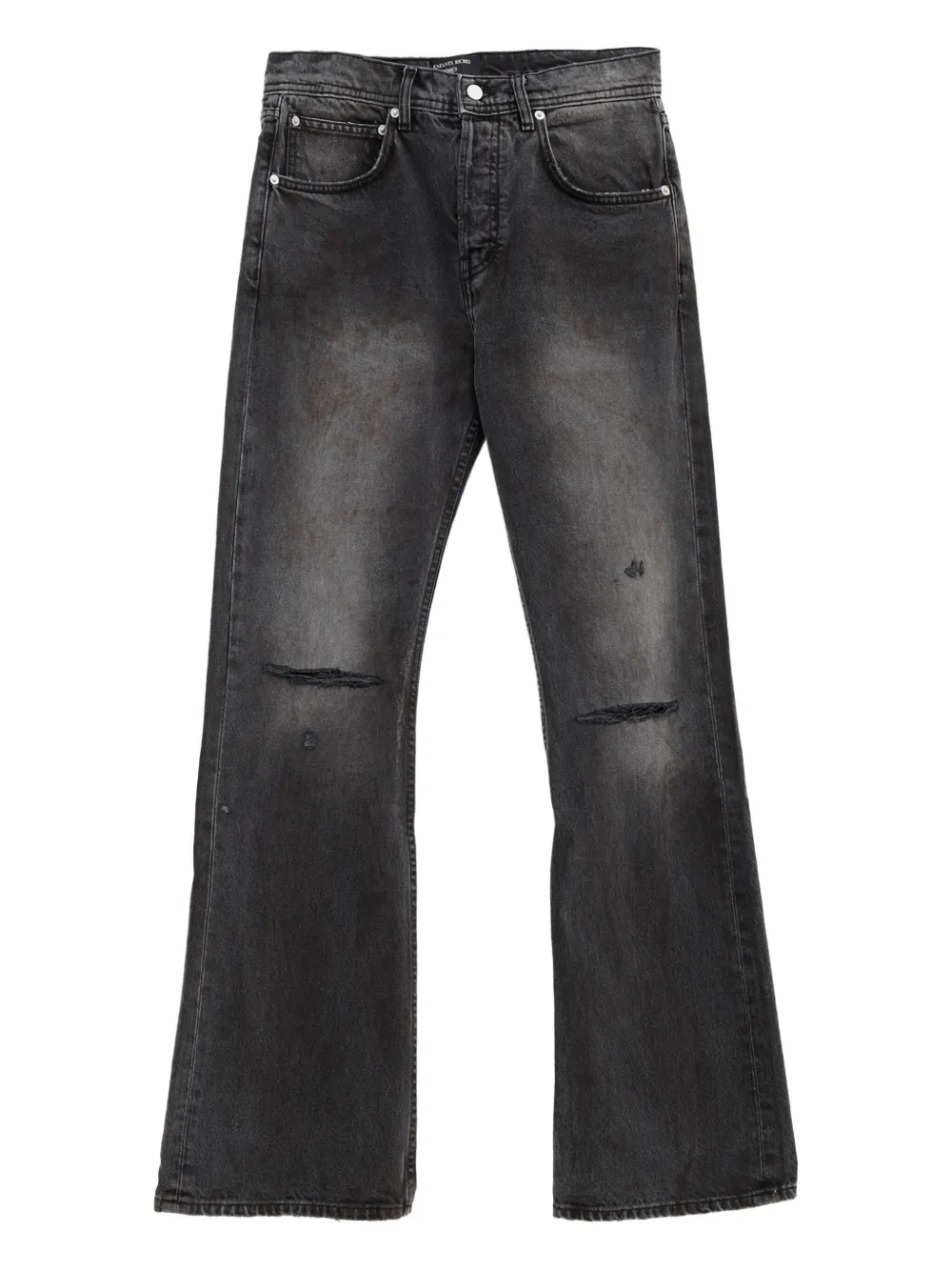 

Потертые джинсы bootcut Enfants Riches Déprimés, черный
