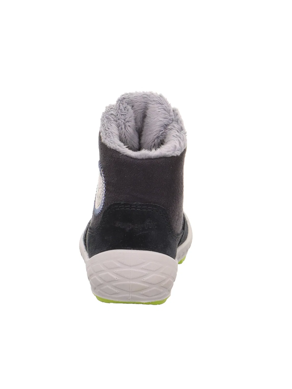 Детские снежные ботинки для мальчиков с мембраной Groovy 2.0 Warm Gefütterte Gore-tex Superfit, Серый Светло-Зеленый — фото 3