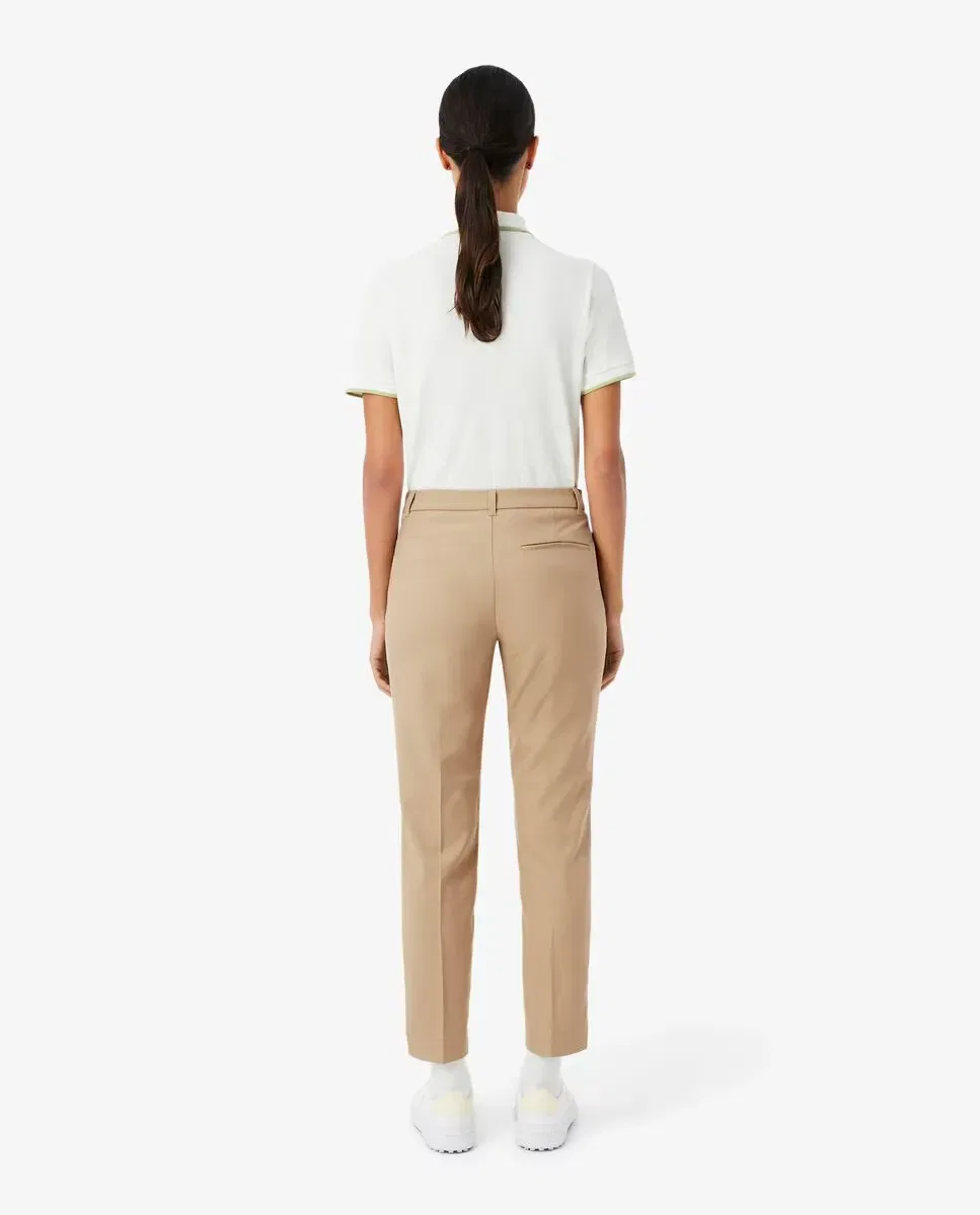 Брюки для гольфа Lacoste Ultra-Dry Beige — фото 3
