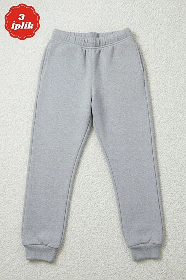 Детские спортивные штаны для девочек 5 предметов Fyk Kids, Gray-Black-Navy-Gray-Black — фото 2