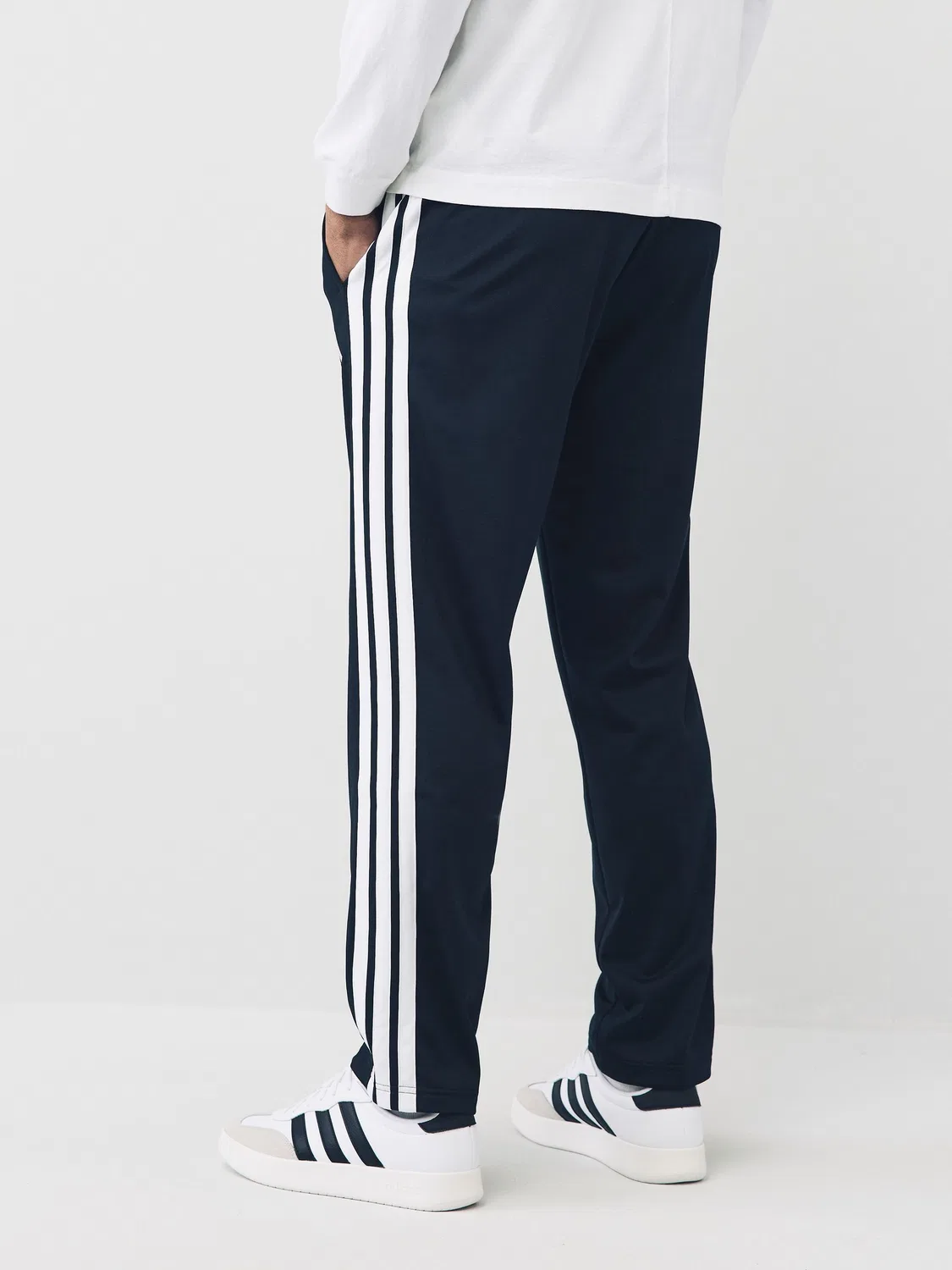 Джоггеры Dayready Open Hem adidas, темно-синий — фото 3