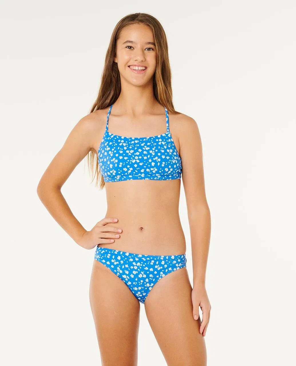 Детский комплект с UPF 50+ Surf Puff Floral Rip Curl, Tiefseeblau
