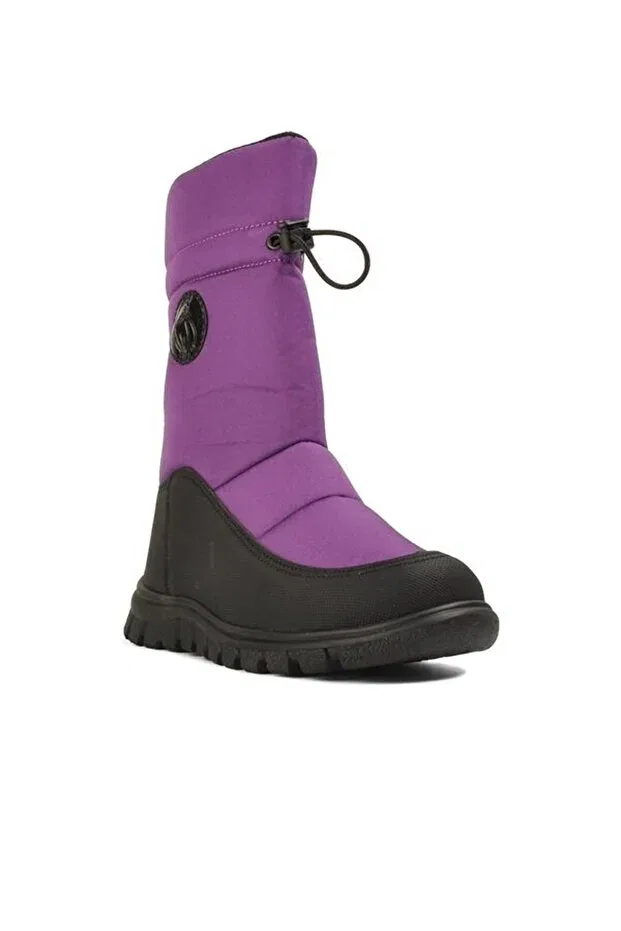 Детские снежные ботинки для девочек водонепроницаемые Cool, Purple — фото 2