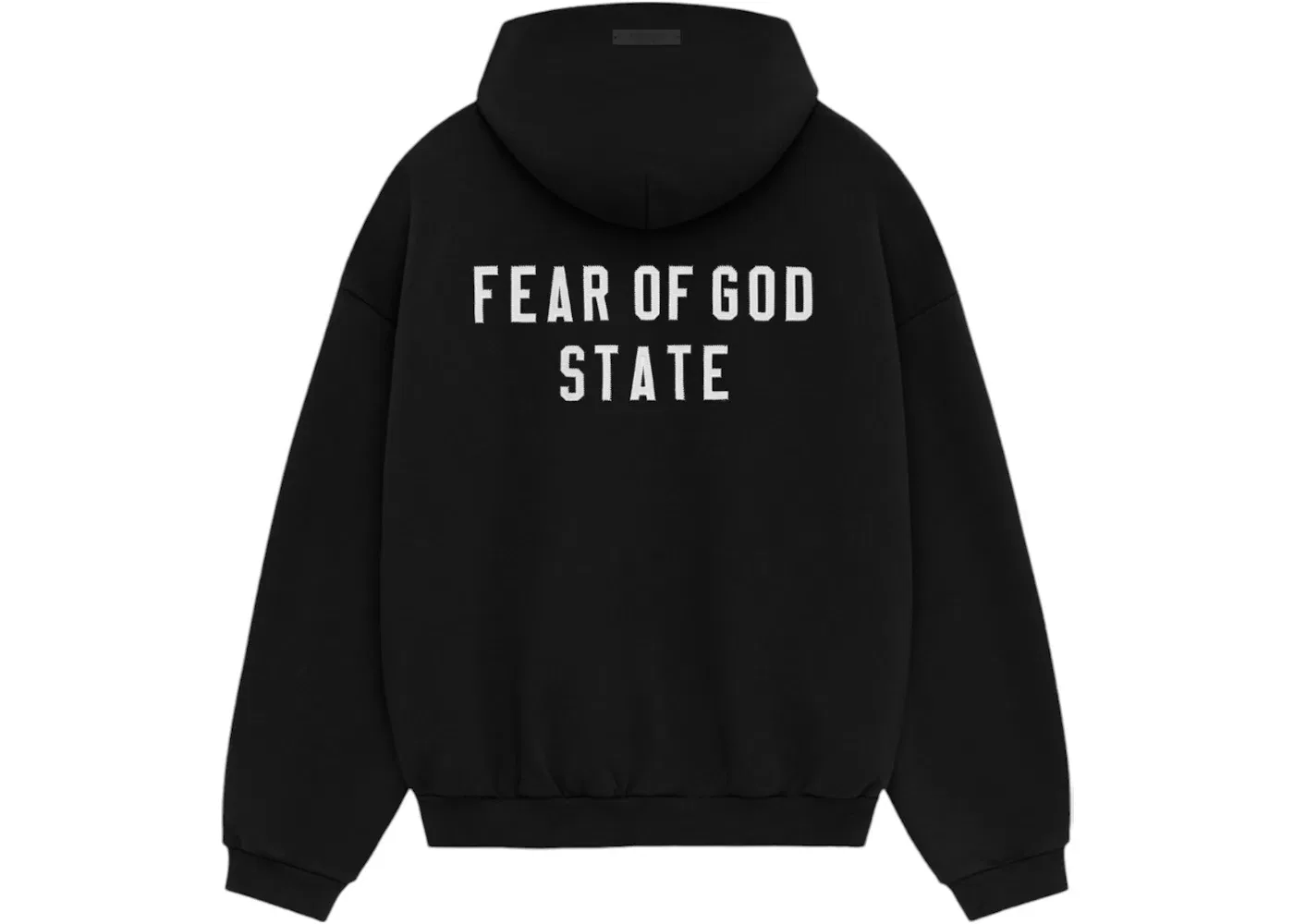 Мужская худи на молнии Heavy Fleece Fear of God Essentials, Black