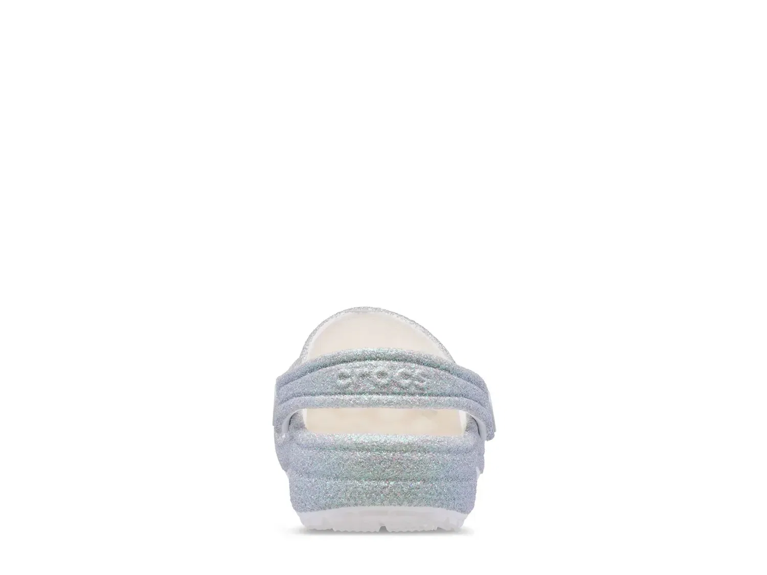 Сабо детские с блестками, модель Iridescent Glitter, Crocs, разноцветные — фото 3