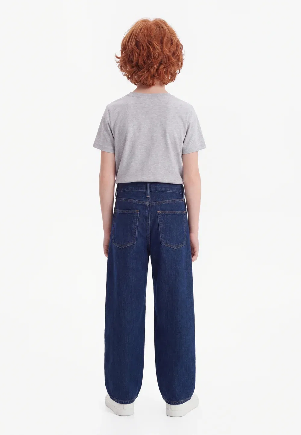 Джинсы свободного кроя Gap, Dark Wash — фото 2