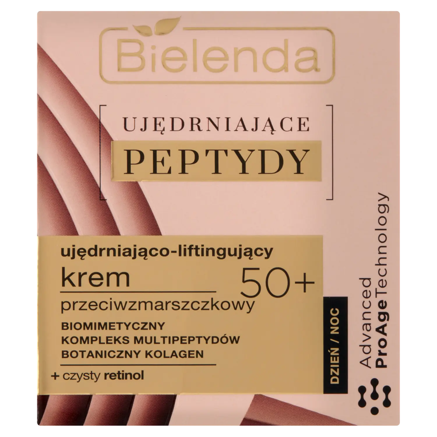 Крем для лица Bielenda — Ujędrniające Peptydy укрепляющий и подтягивающий против морщин +, 50 мл — фото 2