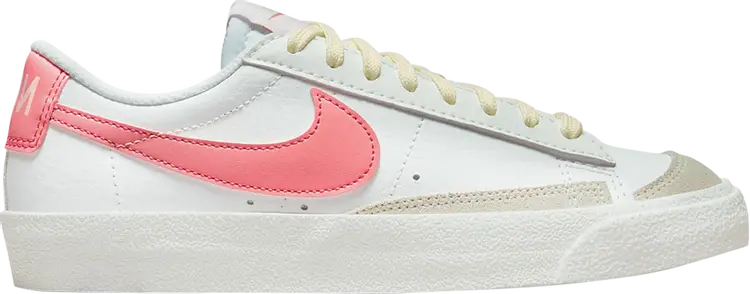 

Кроссовки Nike Blazer Low '77 GS 'White Pink Gaze', белый