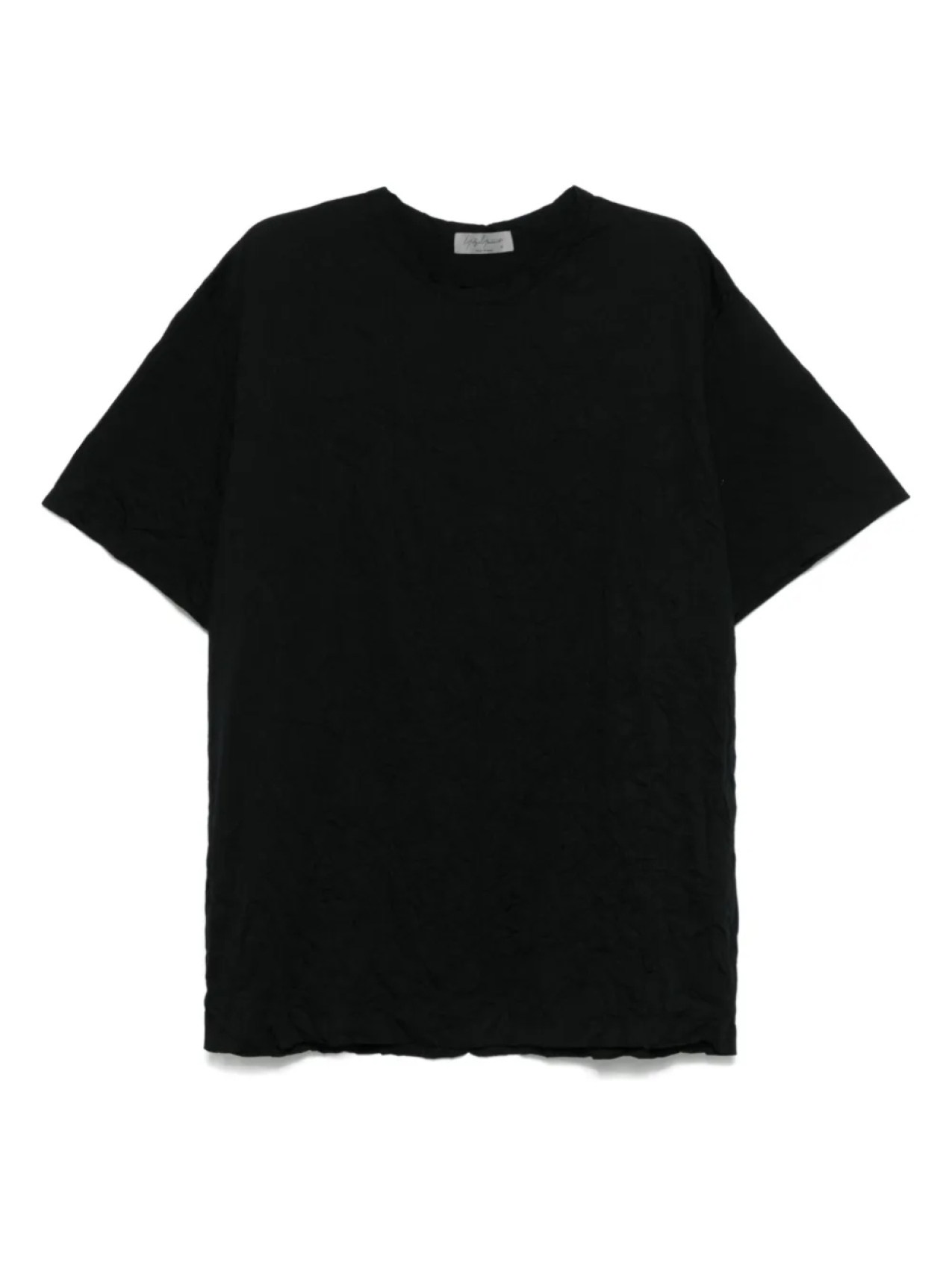 

Yohji Yamamoto футболка с круглым вырезом, черный