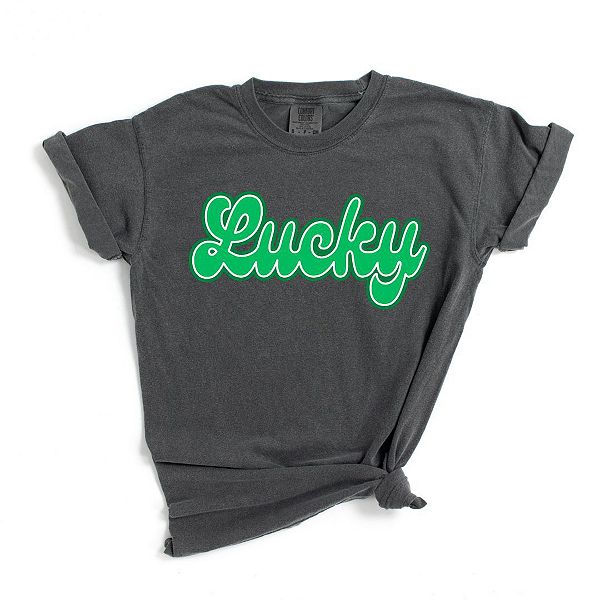 

Футболка Green Lucky Cursive Garment Dyed Simply Sage Market, Pepper, Зеленый, Футболка Green Lucky Cursive Garment Dyed Simply Sage Market, Pepper