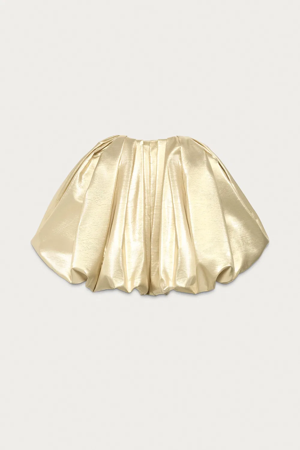 Объемная куртка MARISA BERENSON X ZARA, Golden — фото 2