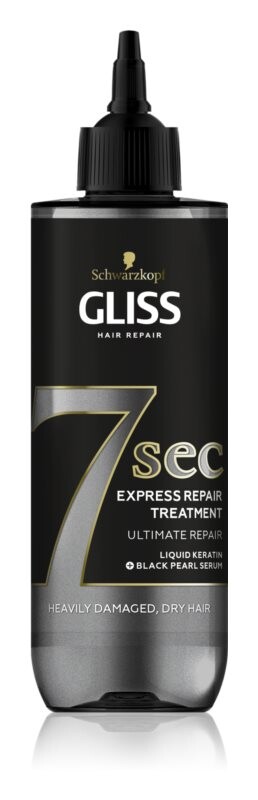 

Восстанавливающая процедура для сухих и поврежденных волос Schwarzkopf Gliss 7 sec