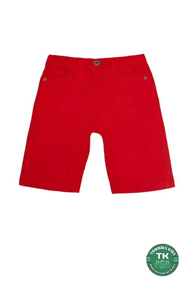 Детские шорты для мальчиков хлопковые Basics Tommiks Kids, Red
