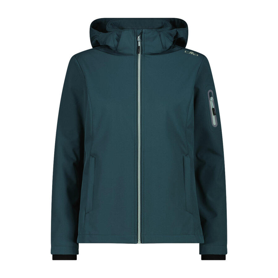 

Женская куртка софтшелл CMP, женская куртка с капюшоном и застежкой-молнией 39A5006