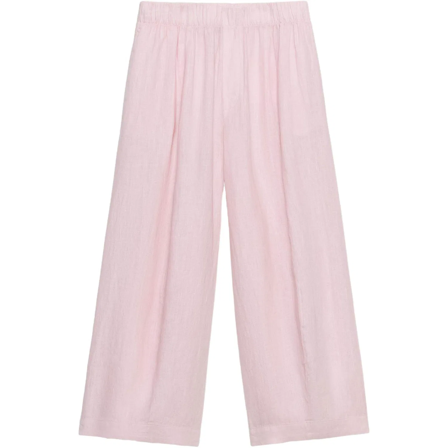 Женские повседневные брюки с широкой штаниной Light Purple Red ZARA