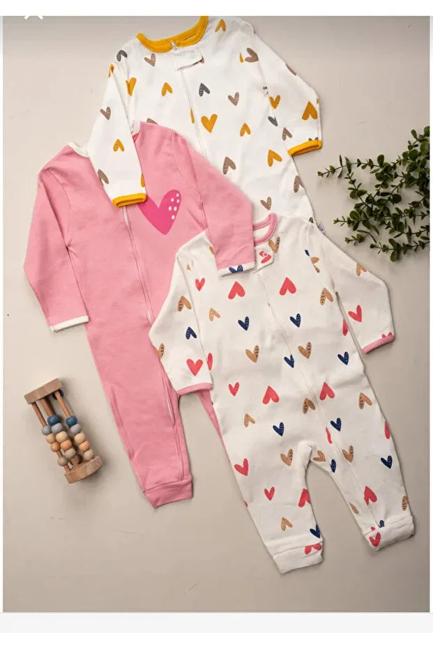 Детский комбинезон на молнии с длинным рукавом Babywings, Multicolor — фото 3