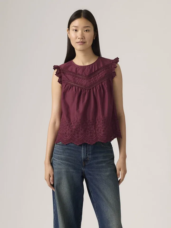 Блузка с принтом Levi'S, фиолетовый