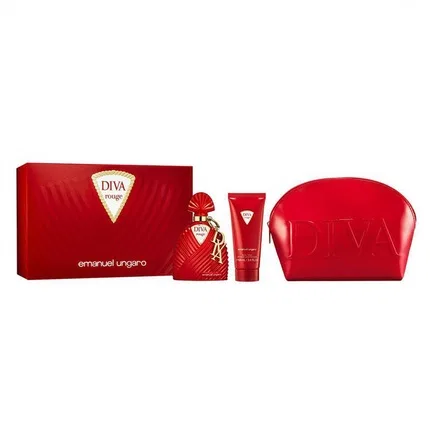 Женский парфюмерный набор Emanuel Ungaro Diva Rouge, 100 мл
