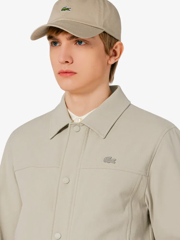 Куртка-тракер LACOSTE, Ivory — фото 2