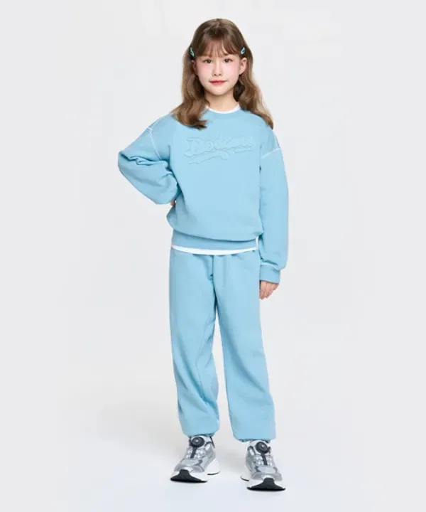 Спортивный костюм с логотипом, Street Basic Mlb Kids, L.Aqua Blue — фото 4