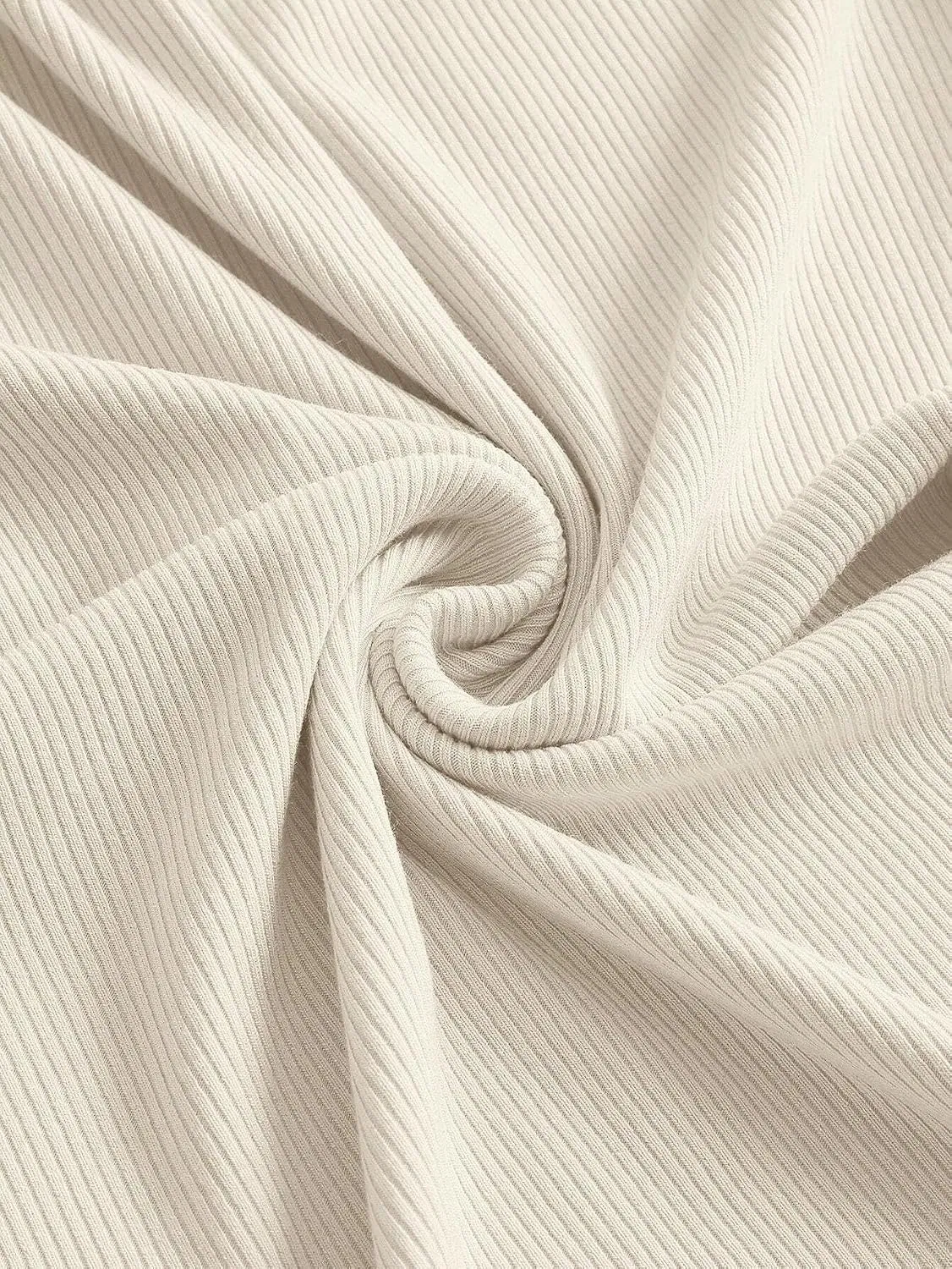 Женское миди-платье с драпировкой на груди без рукавов Beige — фото 2