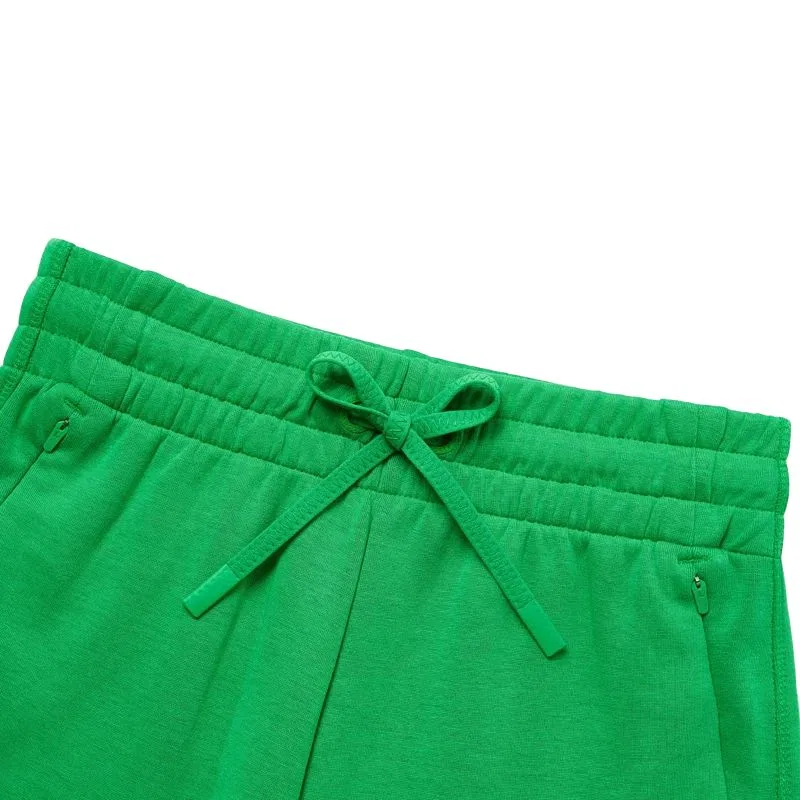 Женские спортивные брюки из трикотажа с брендом LACOSTE, Bamboo Rod Green — фото 4