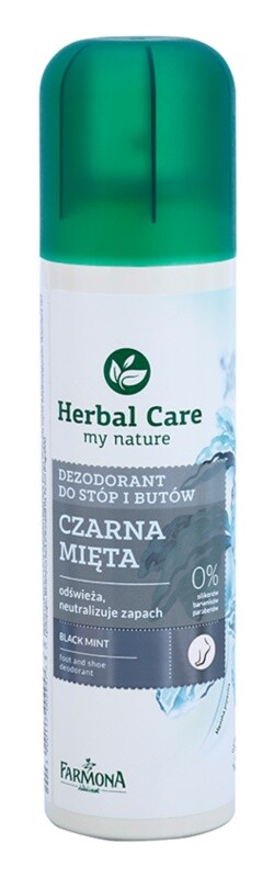 

Спрей-дезодорант для ног и обуви Farmona Herbal Care Black Mint