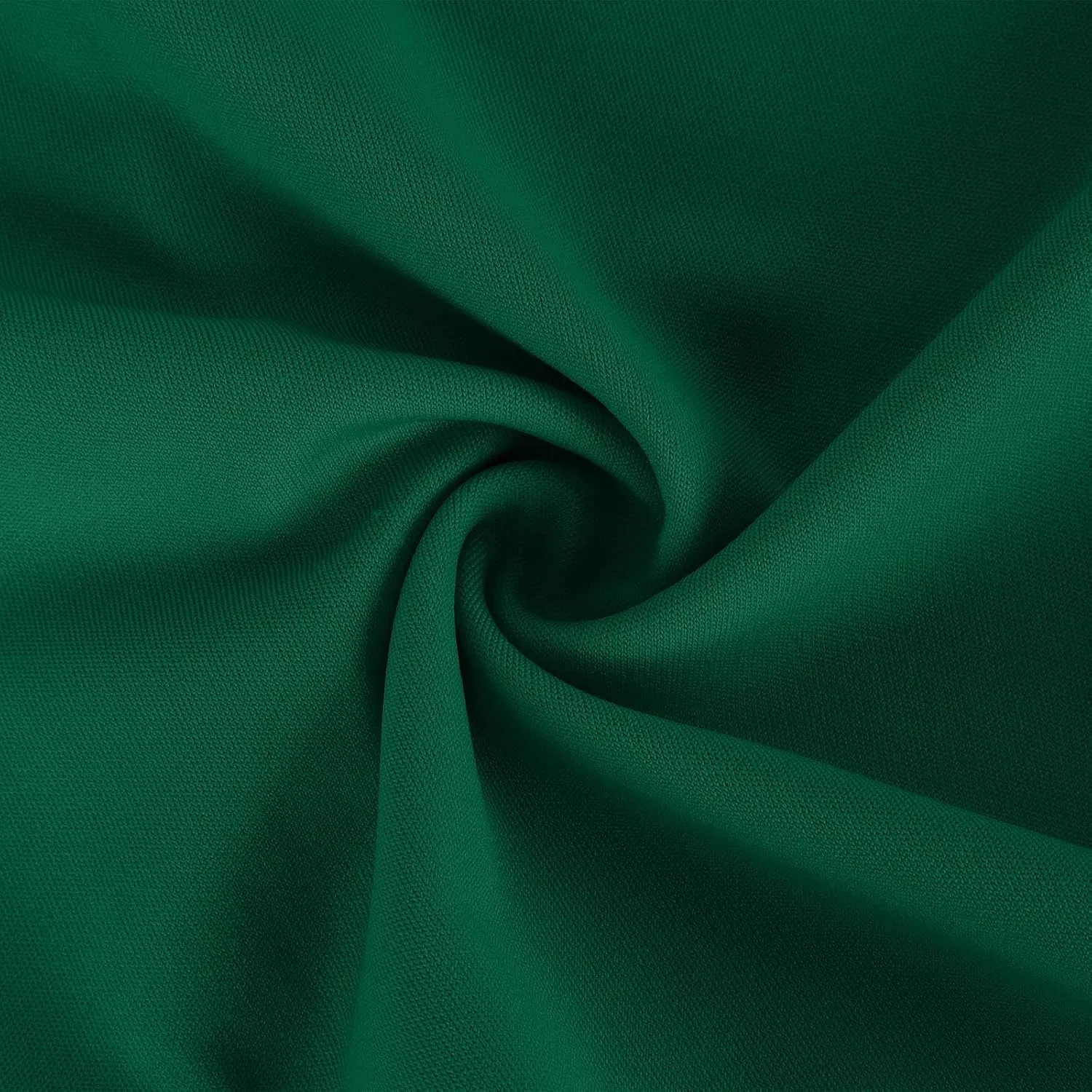 Женское вечернее сатиновое платье с открытыми плечами, Green — фото 2