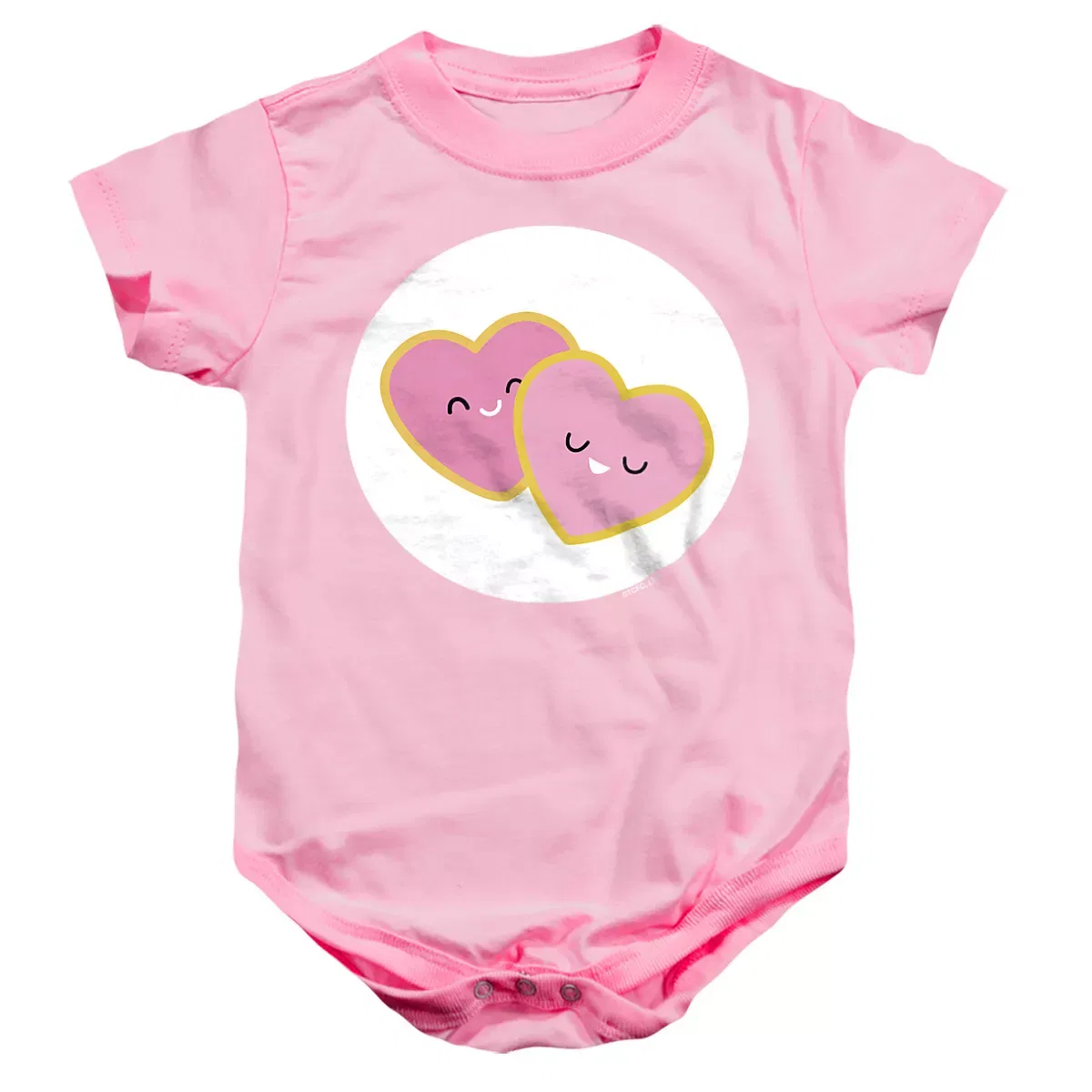 Детское боди для мальчиков с коротким рукавом Always There Bear Belly Care Bears, Pink
