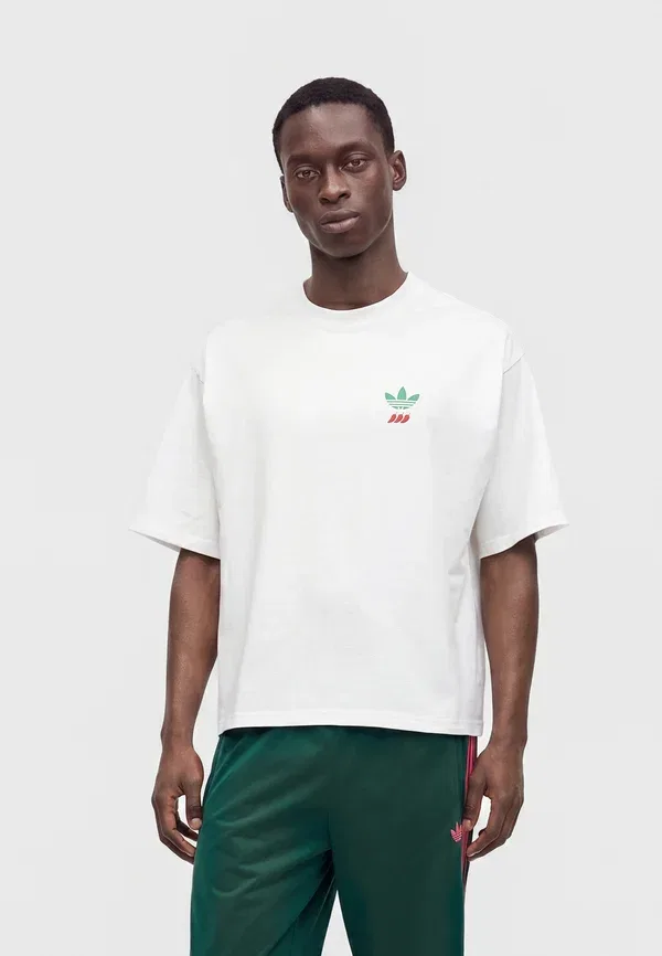 Футболка унисекс с принтом «Чили» Adidas Originals, белый — фото 3