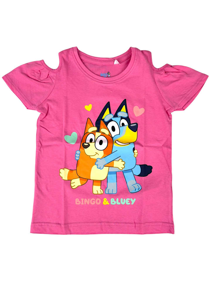 

Футболка Bluey, розовый