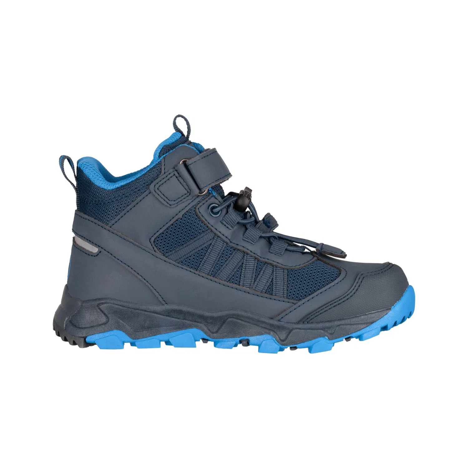 Детские кроссовки для активного отдыха Kids Tronfjell Hiker Mid TROLLKIDS, Navy/Medium Blue — фото 2