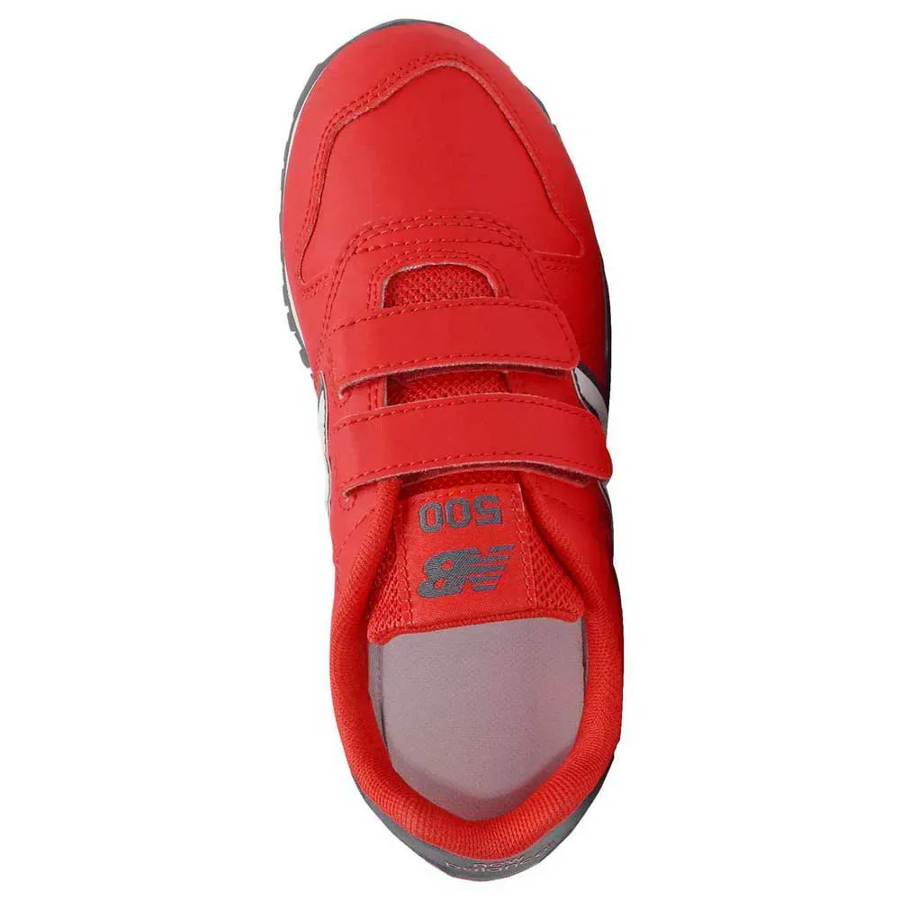 Кроссовки New Balance 500 Hook&Loop wide, красный — фото 4