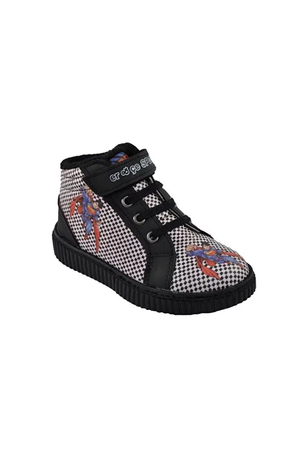 Детские ботинки для девочек с принтом Er&Çe sport kids boots&panduf Bolimex, Black