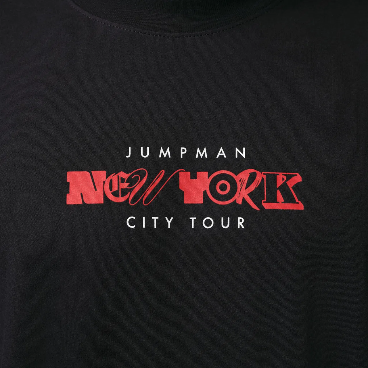 Мужская футболка оверсайз с принтом Jordan NYC 1996, White — фото 4