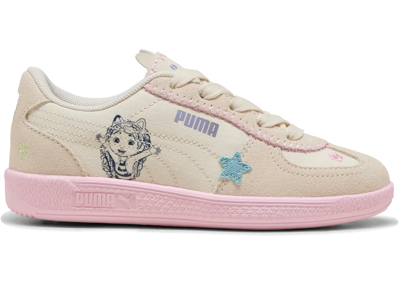 Детские кроссовки Lifestyle Puma Palermo, Alpine Snow/Pearl Pink