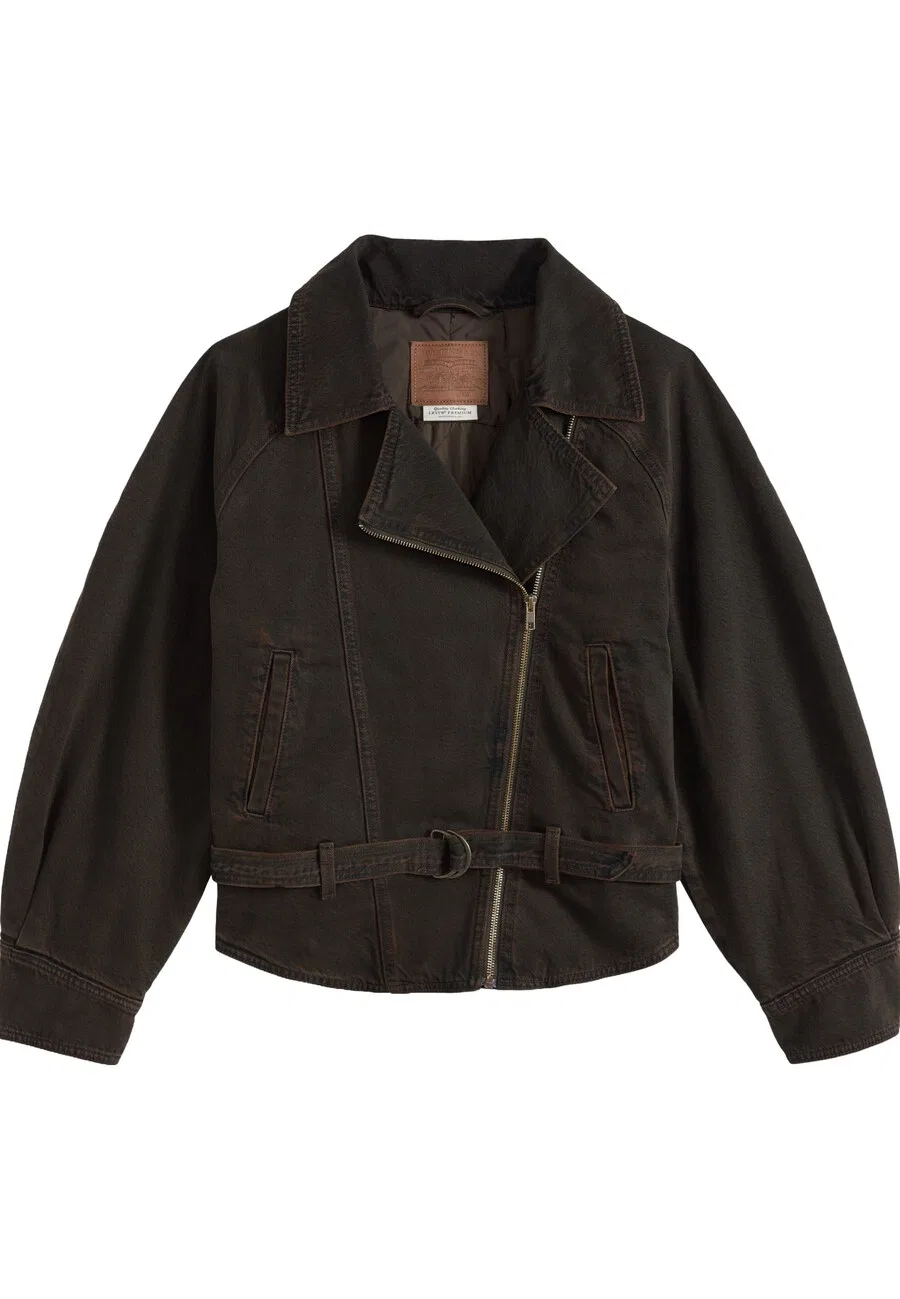 Куртка LEVI'S Between-Season Jacket '80s Bomber' темно-коричневого цвета