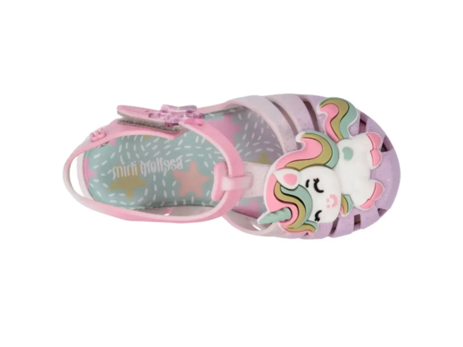 Сандалии Possession Unicorn Mini Melissa, фиолетово-розовые — фото 4