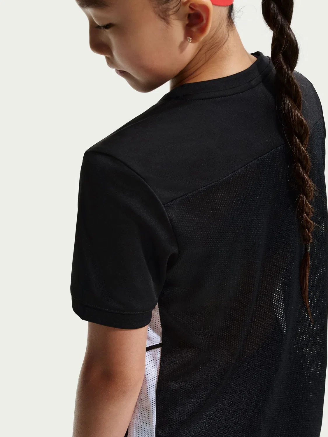 Футбольная футболка Nike Academy25, Dri-FIT, черная — фото 4