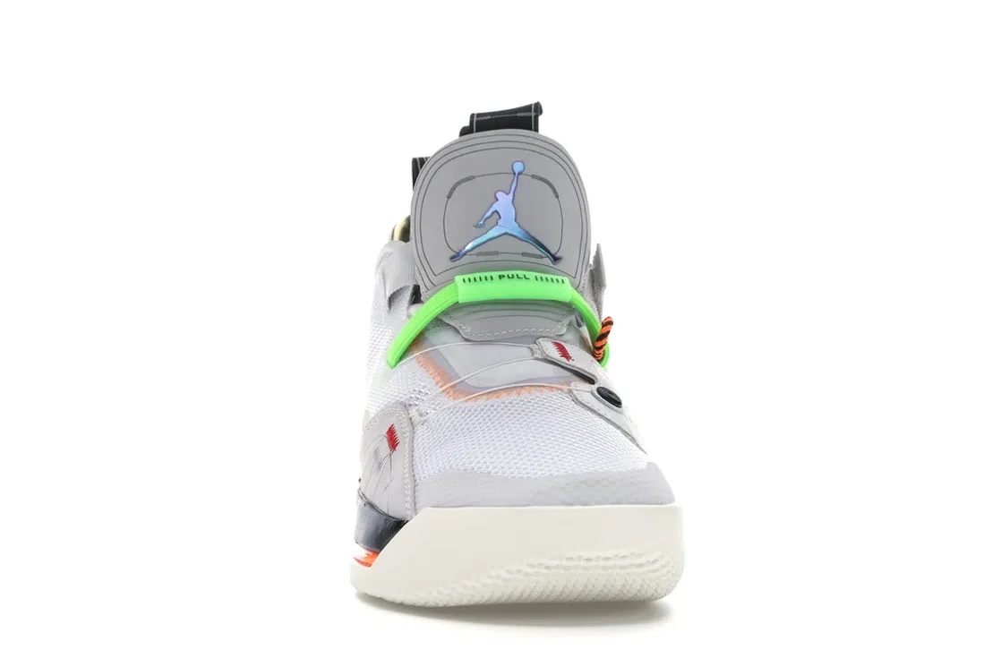 Детские кроссовки для баскетбола Jordan XXXIII Jordan, Vast Grey/Blue Void-White-Sail — фото 2