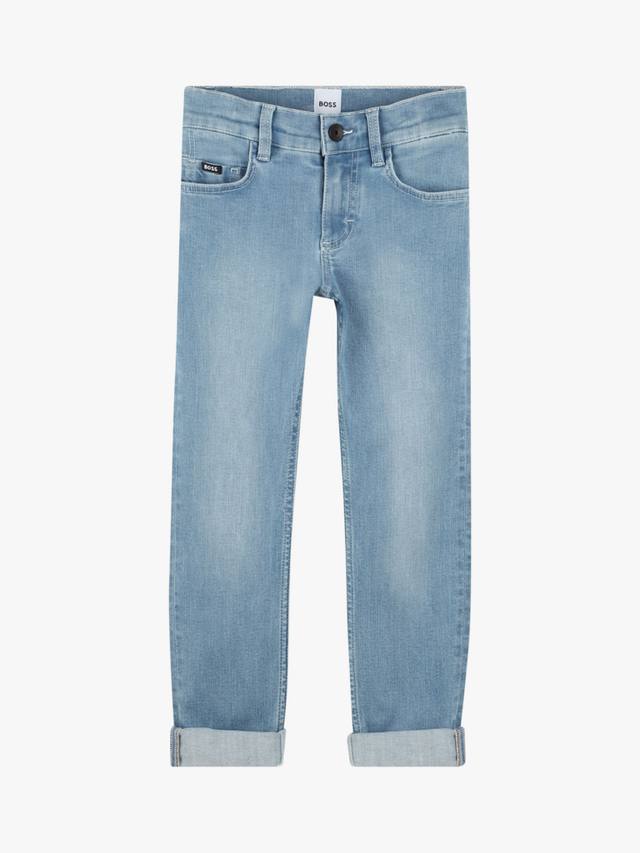 

BOSS Kids' Slim Fit джинсы HUGO BOSS, Double Stone/Brush