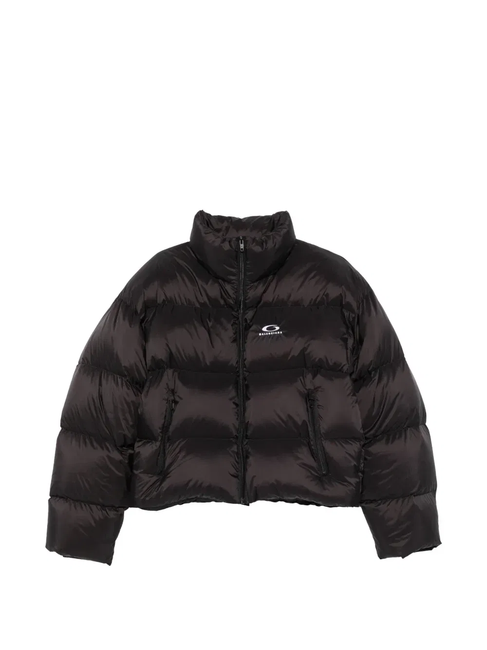 Укороченный пуховик BALENCIAGA, черный