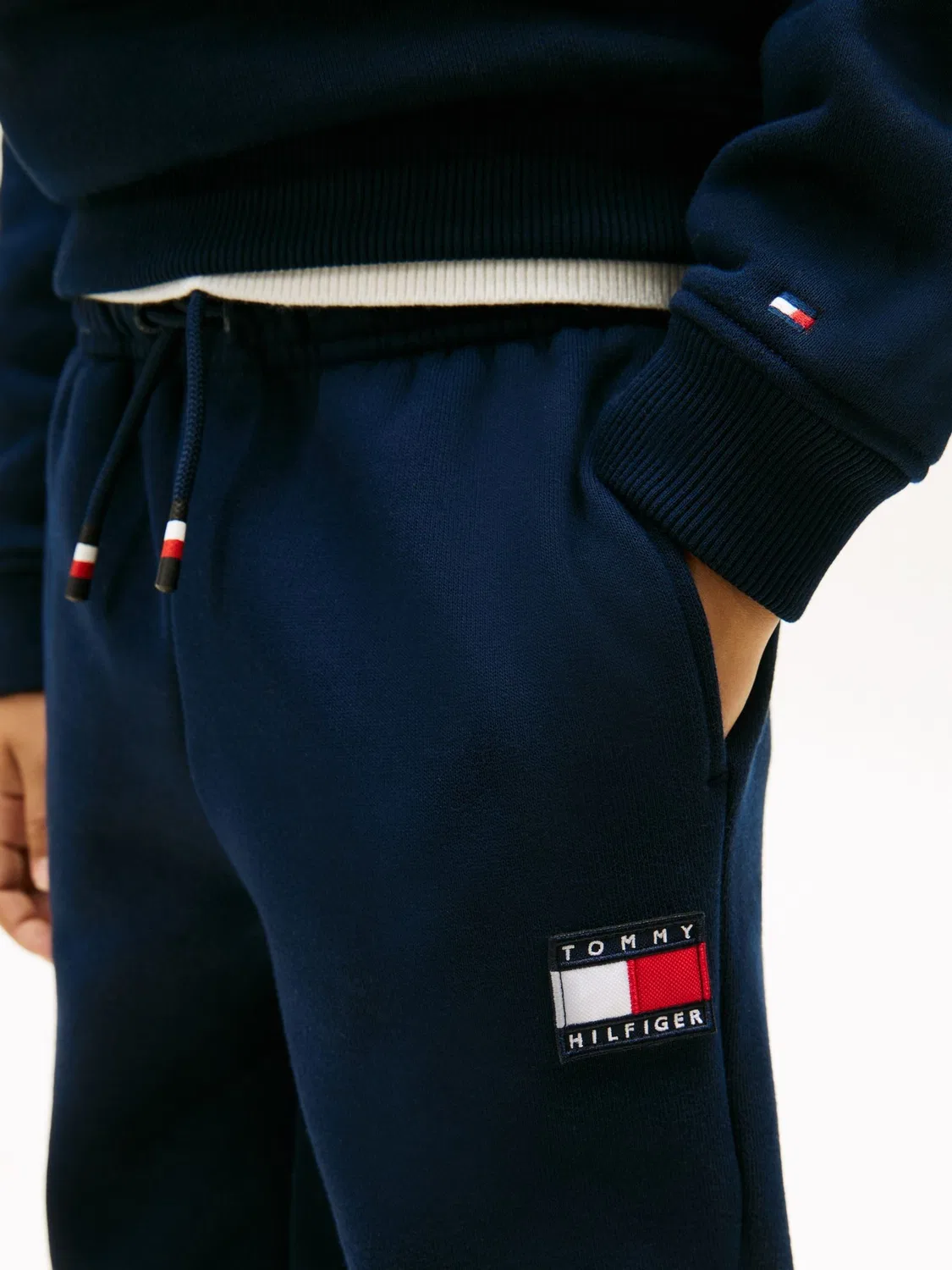 Спортивный костюм Tommy Hilfiger Heritage Flag, синий — фото 4