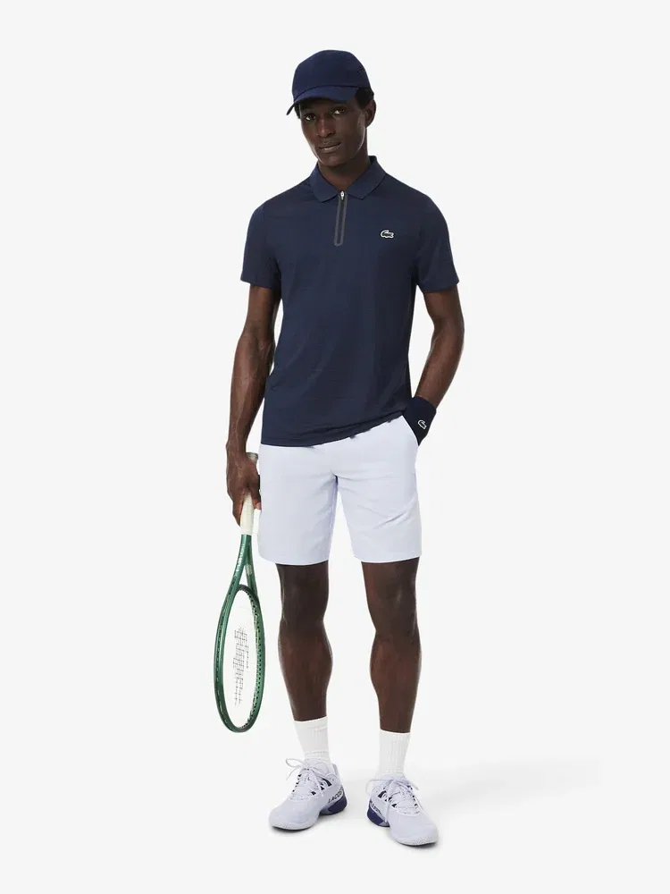 Футболка поло с полузастежкой LACOSTE, Tennis Player, Navy — фото 4