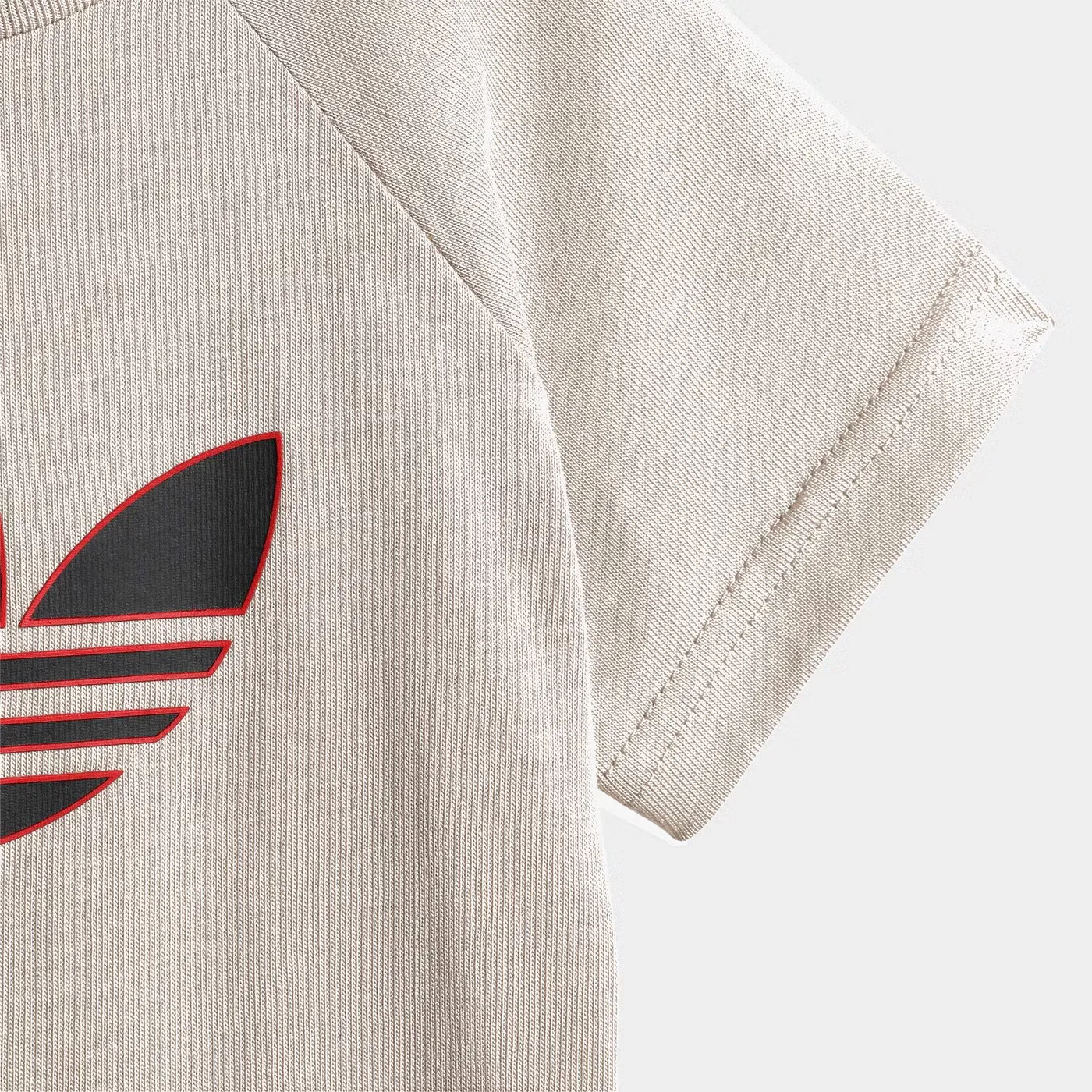 Комплект футболок с коротким рукавом Trefoil Adidas Originals, хаки — фото 4