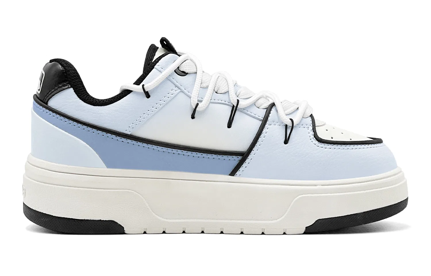 Детские скейтборд-кроссовки с принтом Chunky Liner MLB, Sky Blue — фото 4