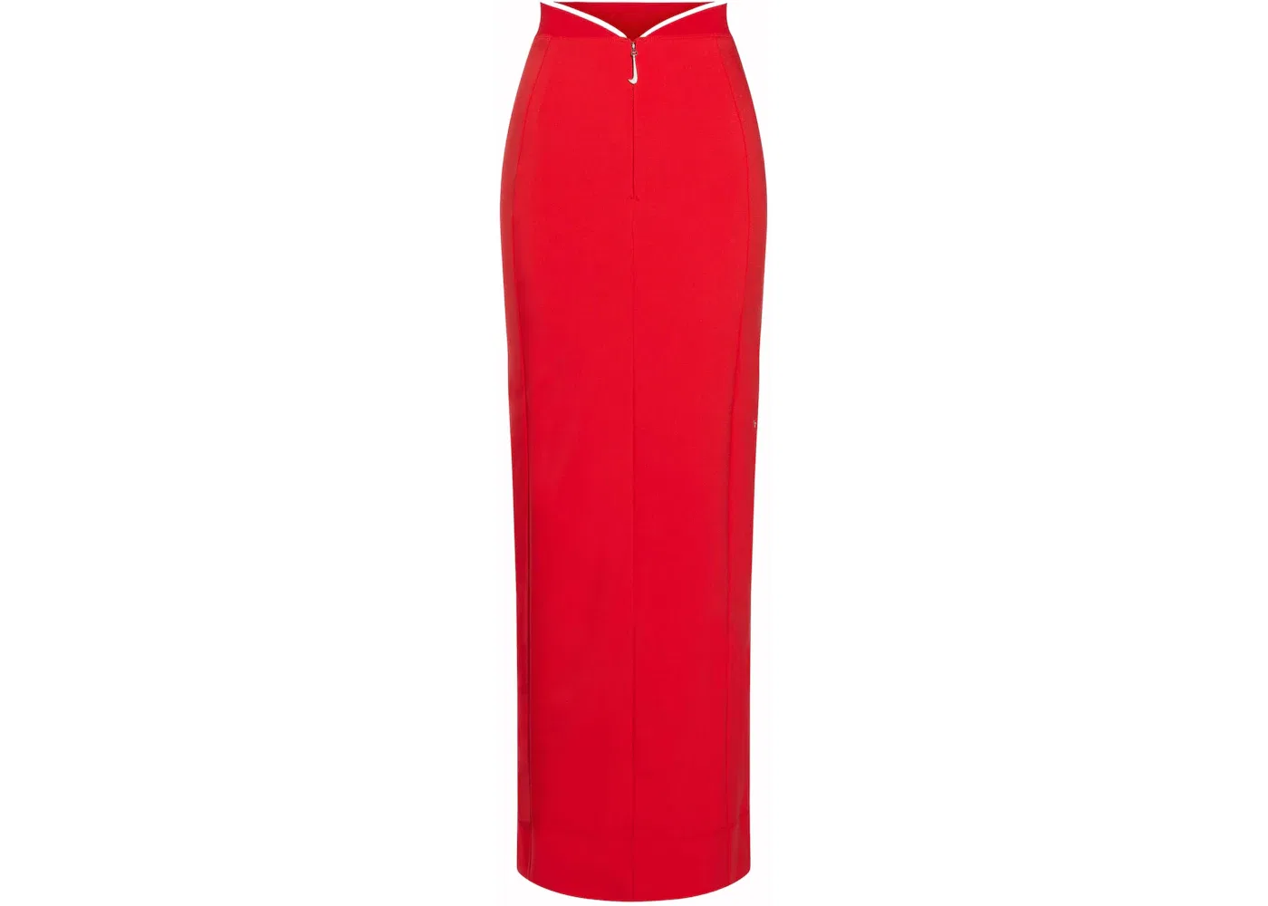 Женская длинная юбка с принтом Jacquemus x Nike Skirt (Asia Sizing), Dark Red