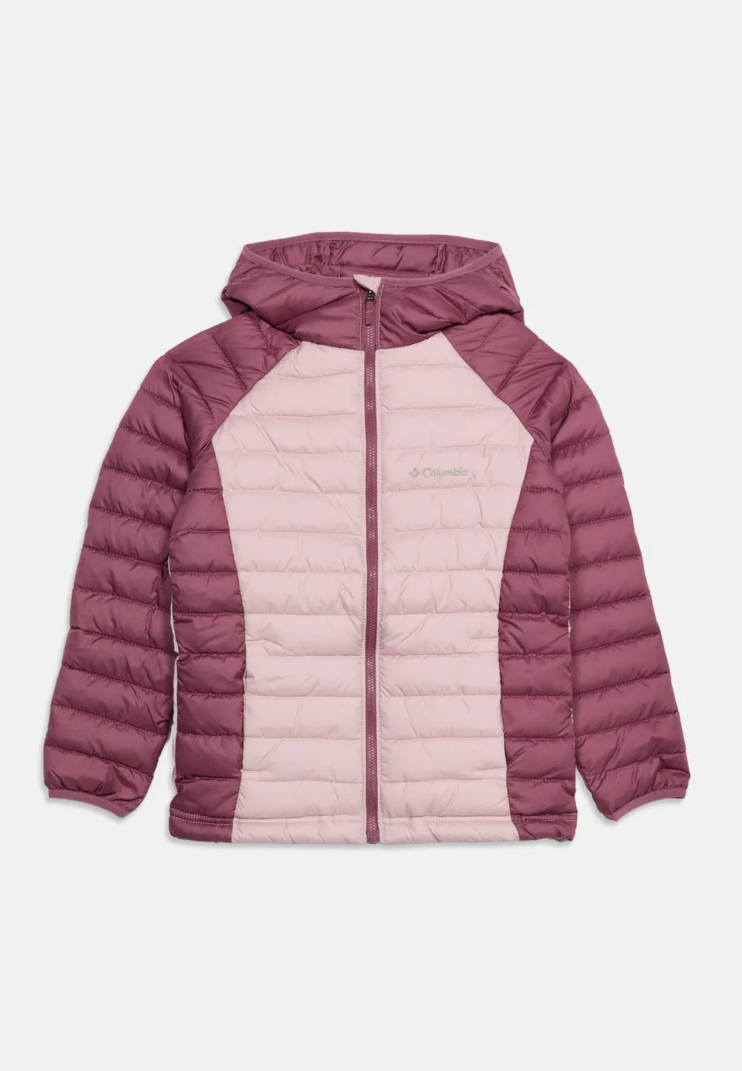 Куртка Powder Lite II с капюшоном, унисекс - зимняя куртка Columbia, Mineral Pink/Antique Mauve