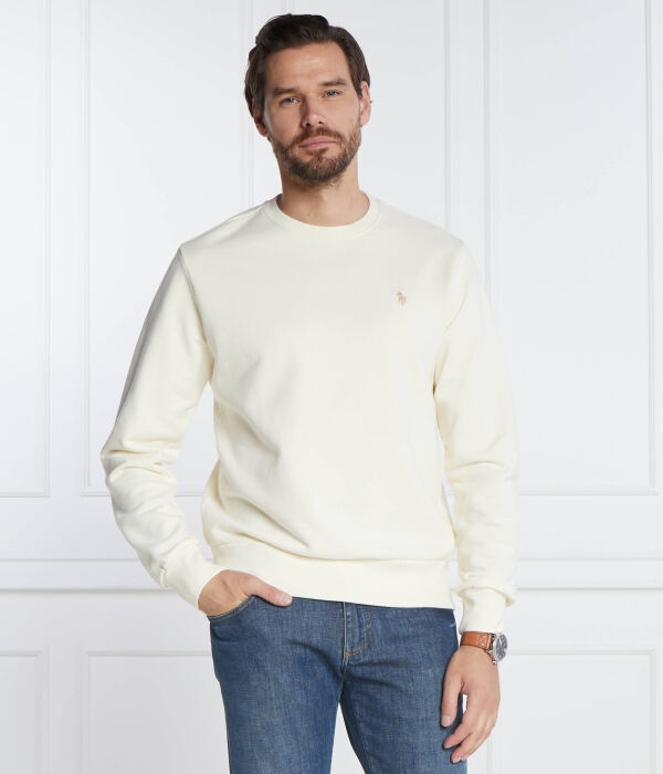 Свитер Regular fit Polo Ralph Lauren, бежевый — фото 3