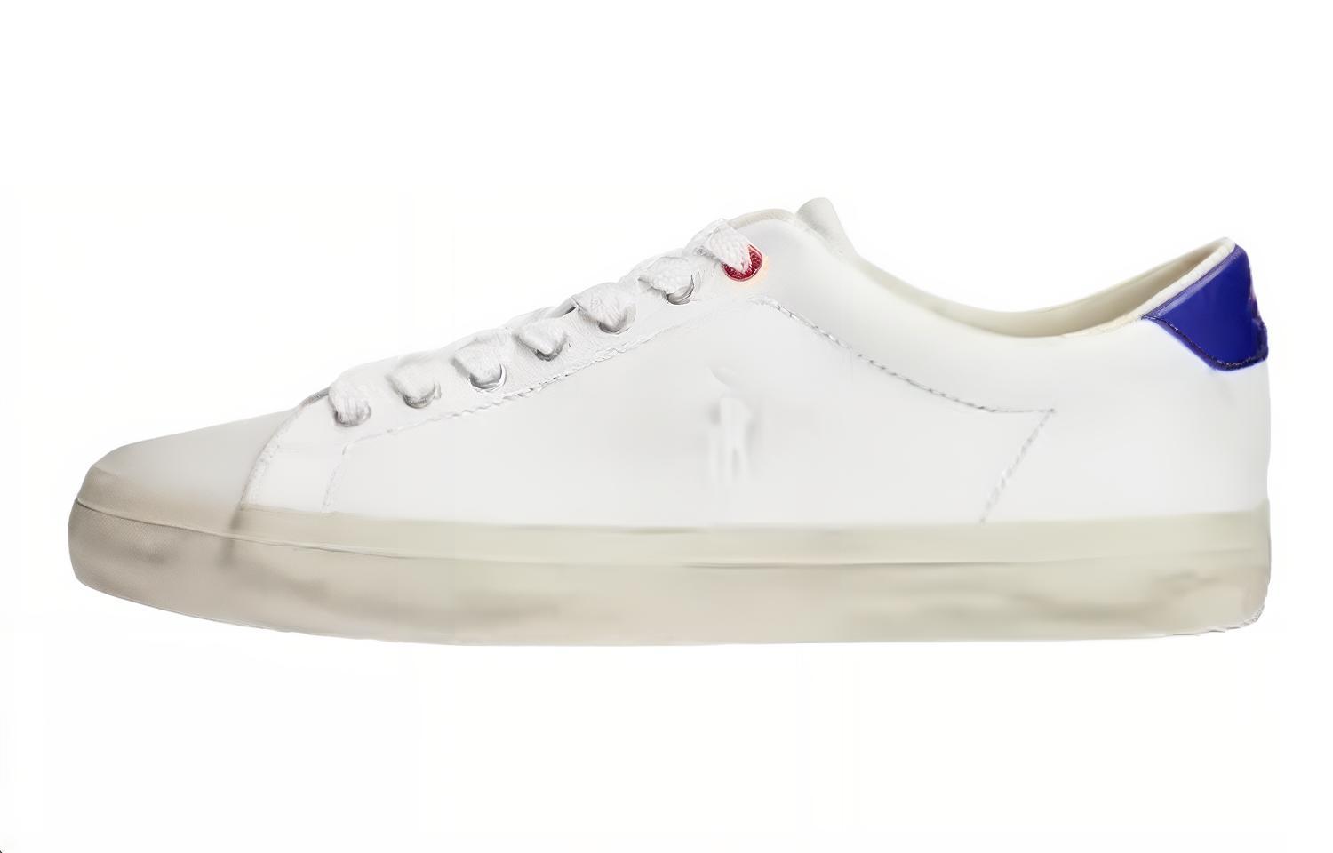 

Низкие кроссовки для скейтбординга мужские белые Polo Ralph Lauren